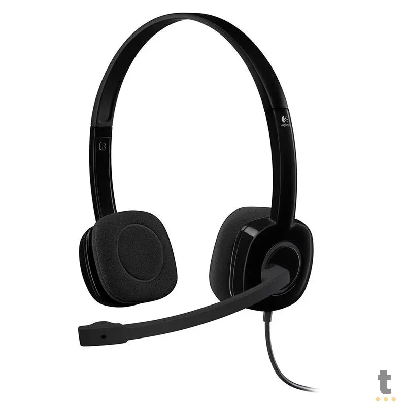 Headset Logitech Stereo P3 H151 981-000587 Truedata
